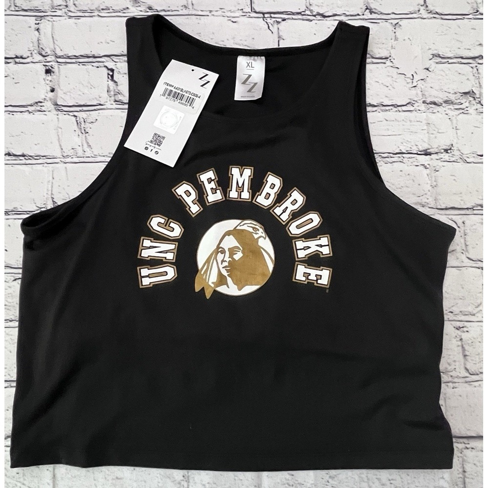 UNC Pembroke ZooZatz NEW Women's Sports‎ Cropped Tank XL
